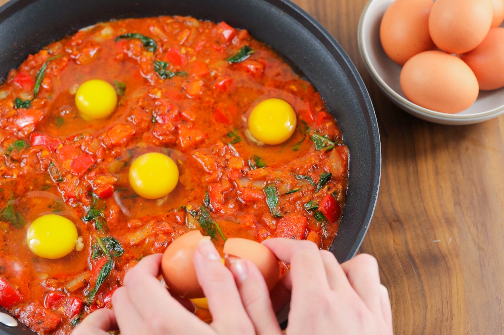 Vegetarian Shakshuka with Feta – A Protein-Packed Meal